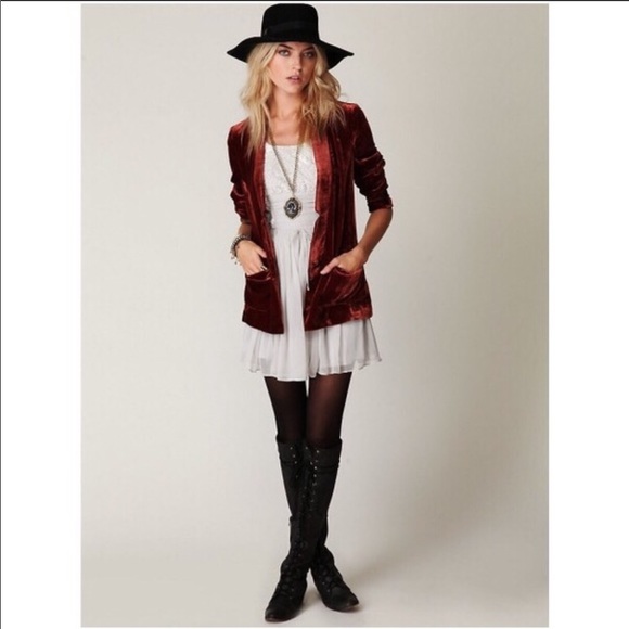 FREE PEOPLE Chiffon & Velvet Ballerina Princess - Picture 7 of 8